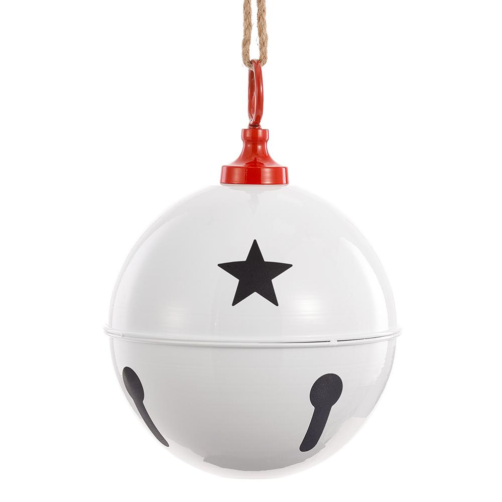 9.5"  Metal Jingle Bell Ornament