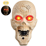 9"   Voice Animated Skull Door Bell