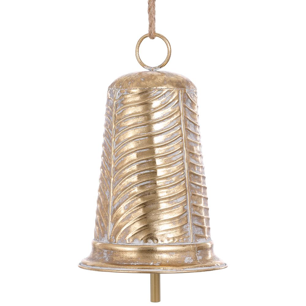 15"Metal Bell Ornament Go