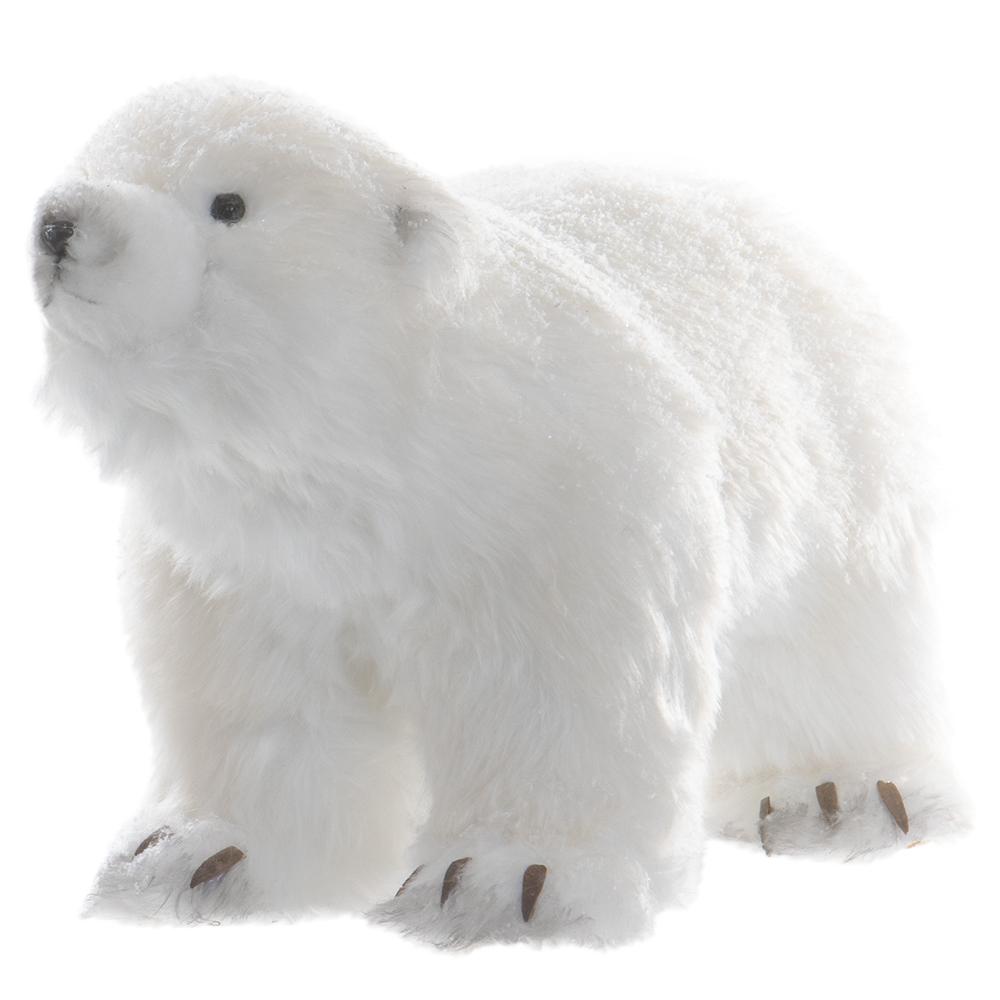 11.8" Polar Bear - White