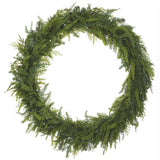 38" Soft Cedar + Pine Wreath