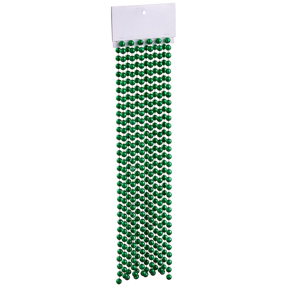 15' Bead Garland - Green