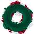 24"   Velvet  Bow Wreath