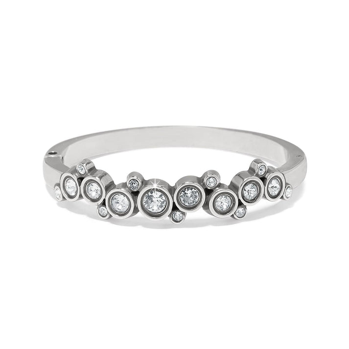 Constella Hinged Bangle - Silver