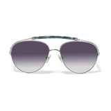 Contempo Medallion Aviator Sunglasses