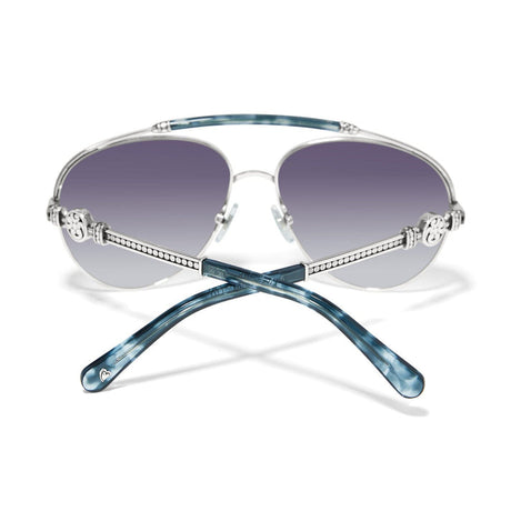 Contempo Medallion Aviator Sunglasses