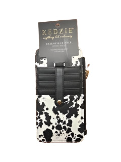 Kedzie "Deja Moo" Essentials Only Zippered Wallet