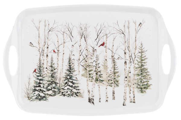 Winter Forest Serving Tray