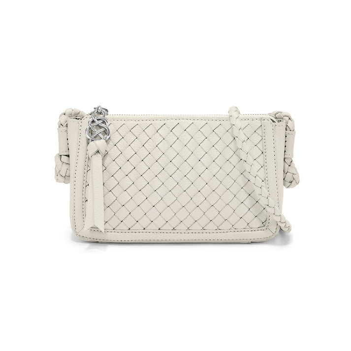 Brighton White Dayna Crossbody