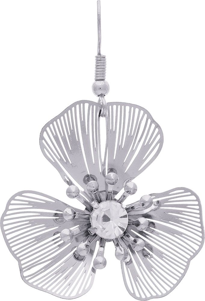 Delicate 3 Petal Flower Earrings