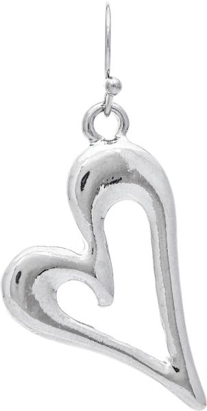 Puffy Open Heart Earrings