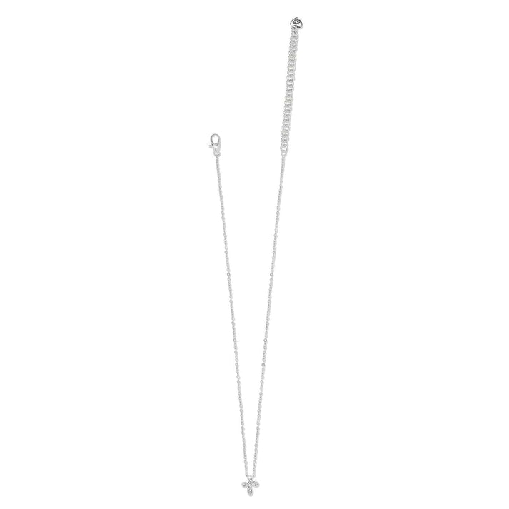 Enchanting Cross Necklace - Silver