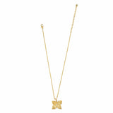 Everbloom Flower Necklace - Gold