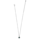 Everbloom Sunflower Necklace - Emerald