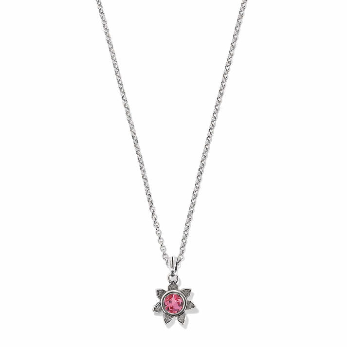 Everbloom Sunflower Necklace - Pink