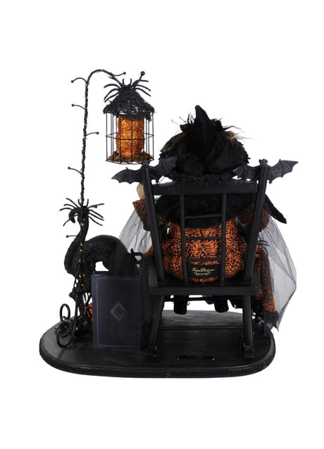 Lighted Spooky Story Teller Witch