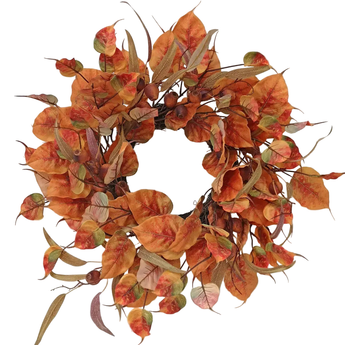 EUCALYPTUS & POT WREATH -24"