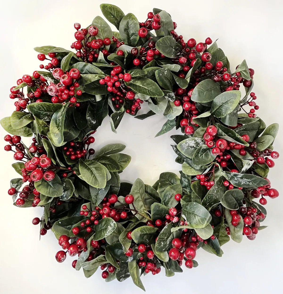 30IN BERRY BAY LEAF WREATH