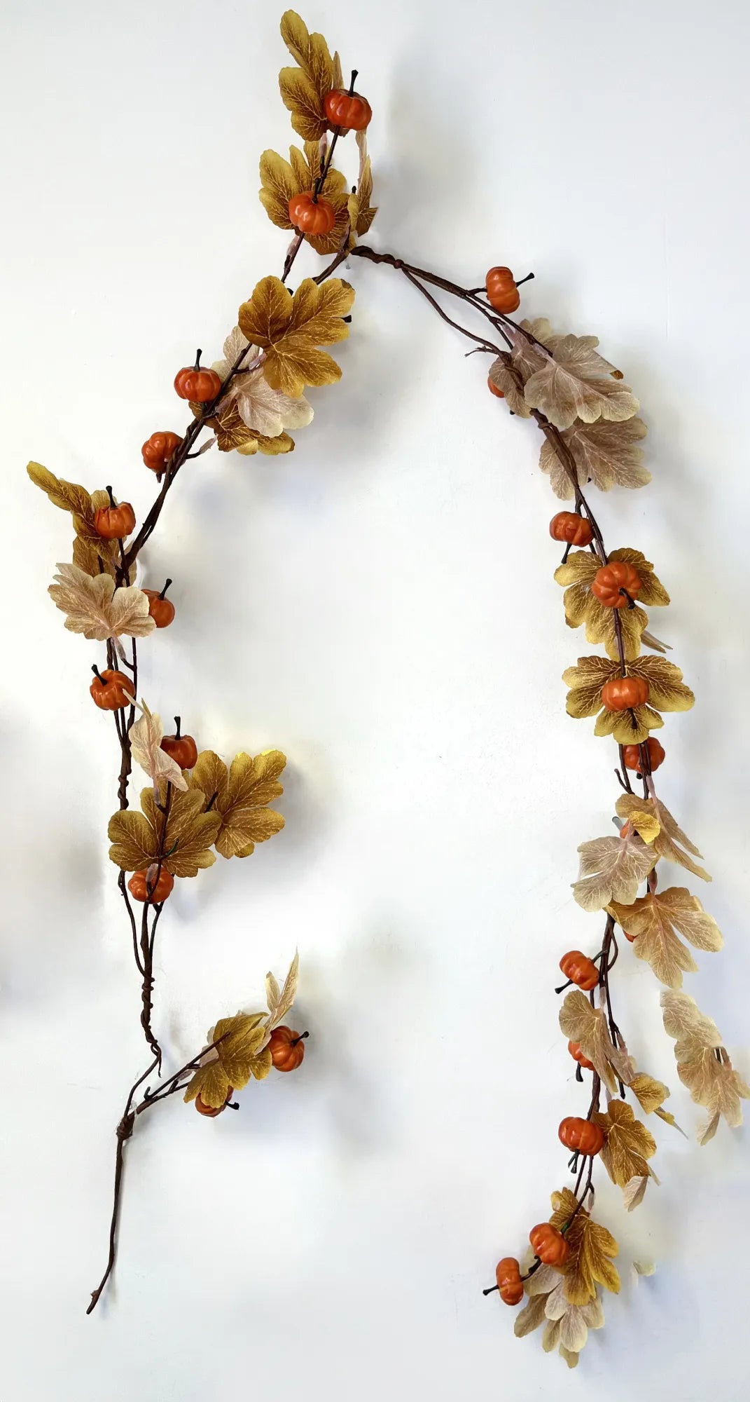 5FT PUMPKIN & LEAF GARLAND