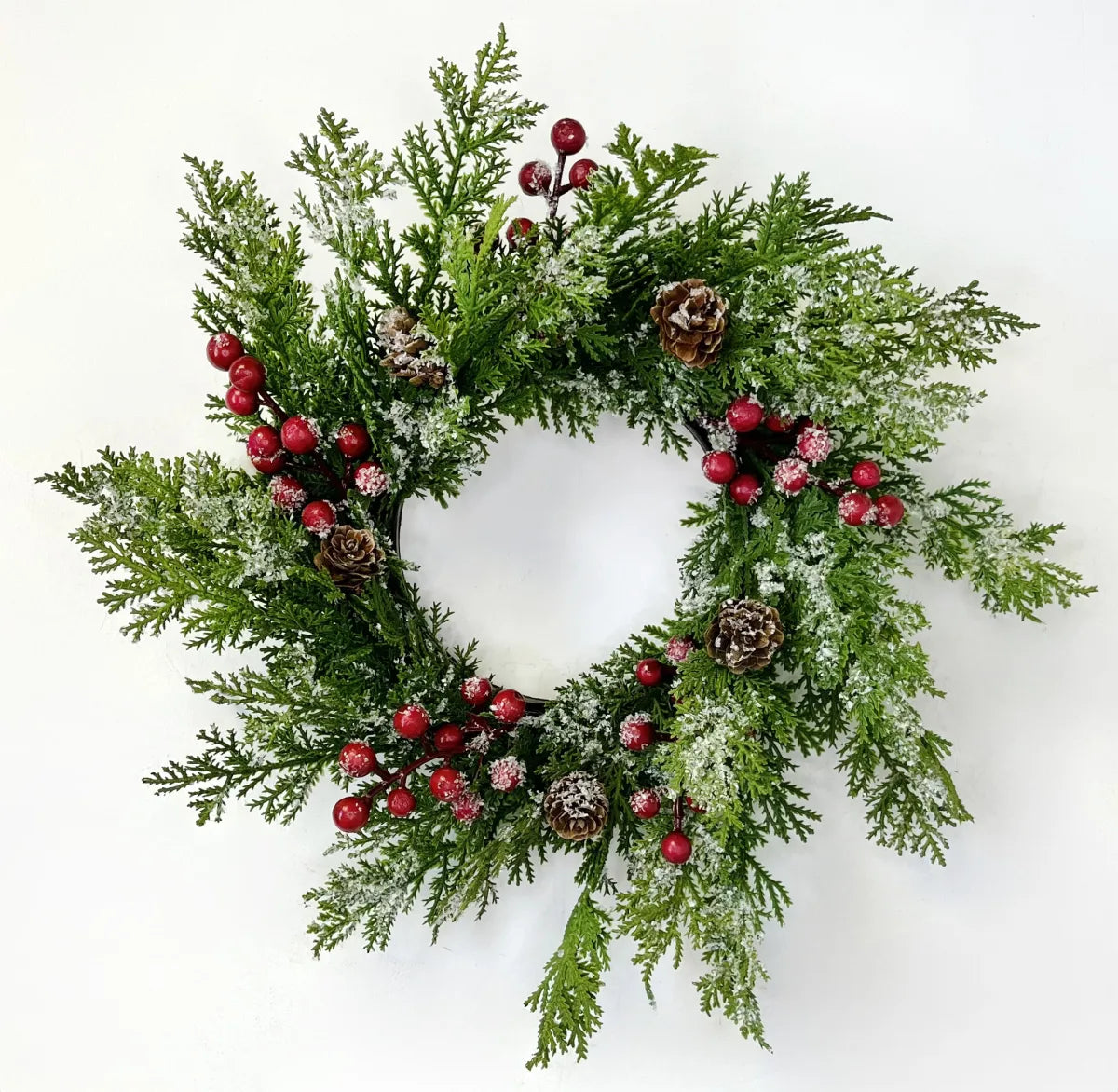 4.5IN ID ICE PINE BERRY RING