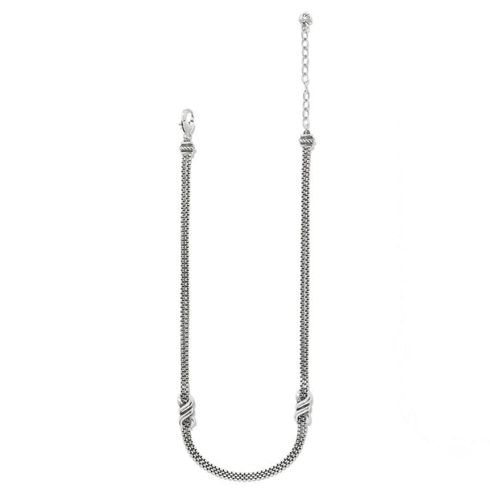 Interlok Twist Double Necklace
