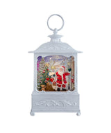 #2 10" Battery Operated Santa With Gifts Water Lantern