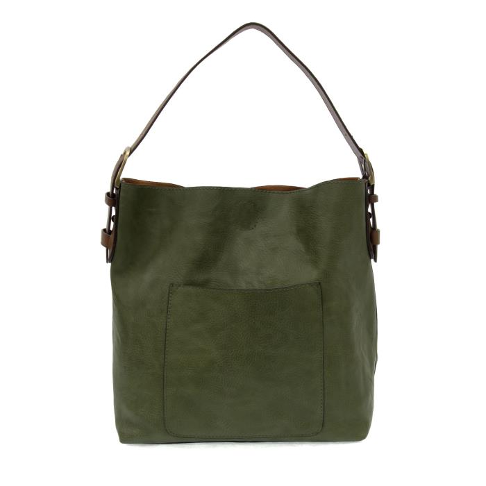 Dark Basil Hobo Coffee Handle Handbag