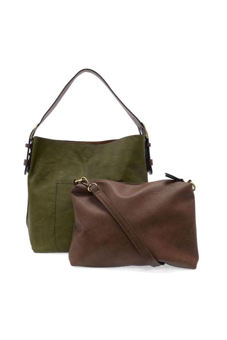 Olive Brine Hobo Coffee Handle Handbag