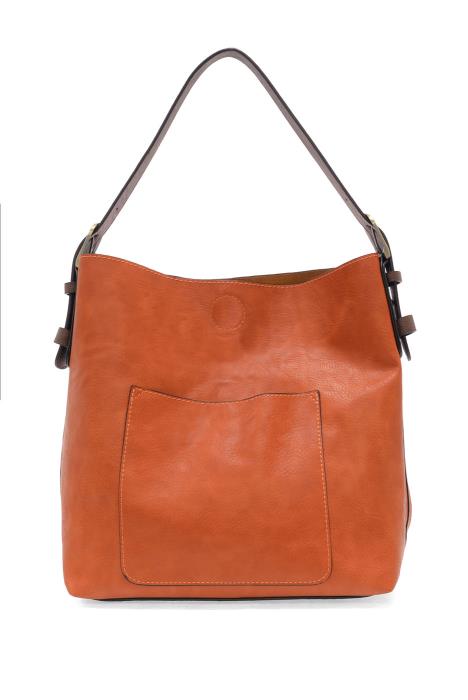 Bonfire Orange Hobo Coffee Handle Handbag