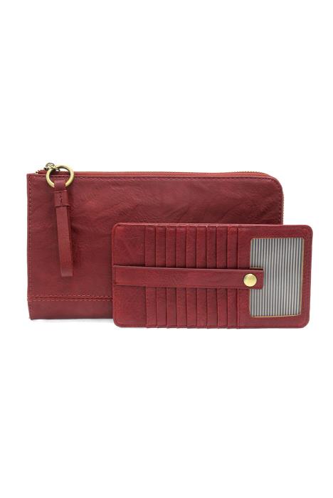Cranberry Karina Convertible Wristlet & Wallet