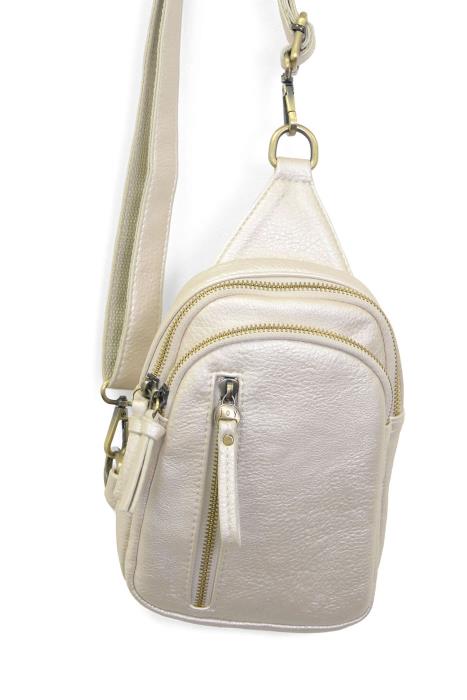 Metallic Pearl Skyler Sling Bag