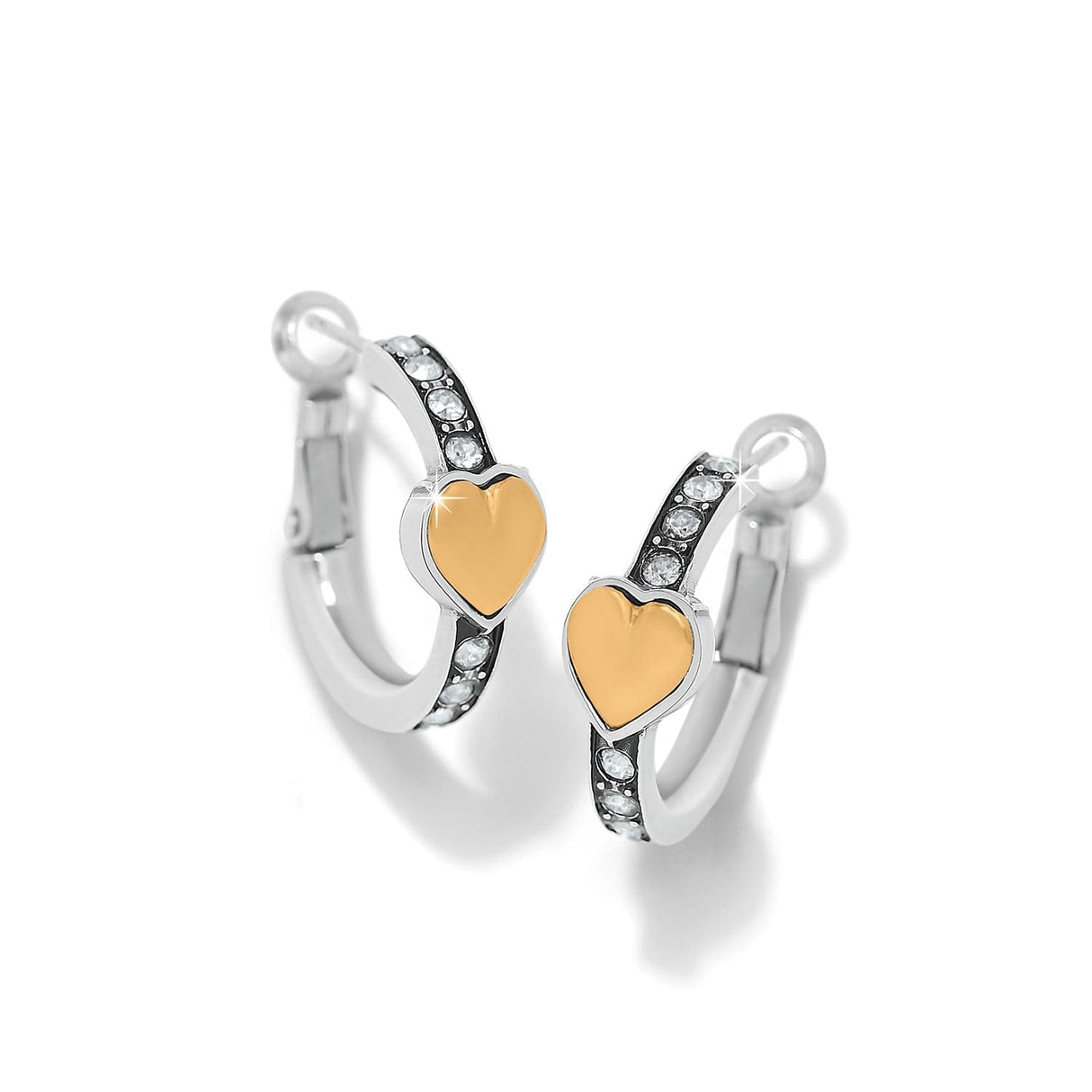 MYSTERY OF LOVE GLD HRT HOOP