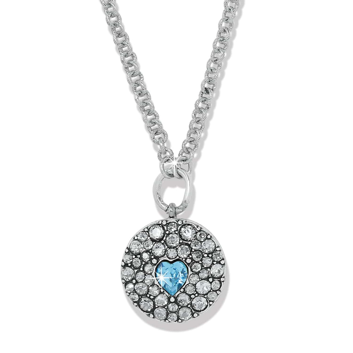 MYSTERY OF LOVE AQUA HRT NCK