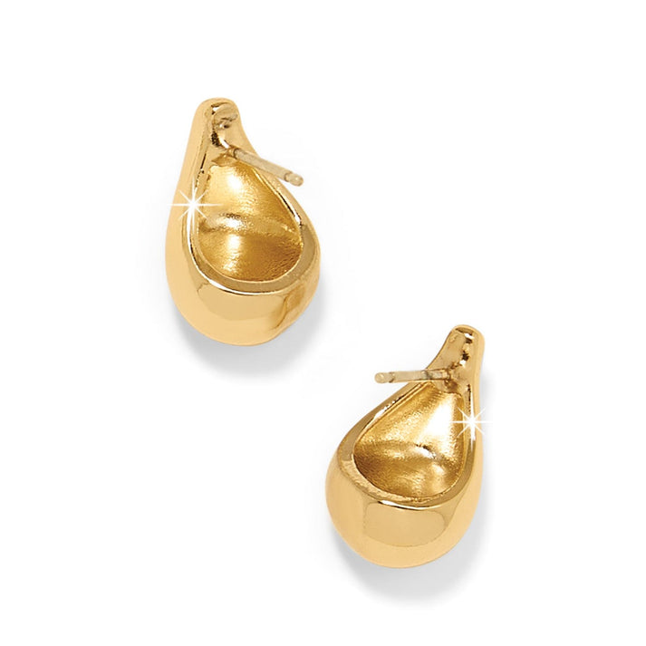 Nile Petite Post Earrings - Gold