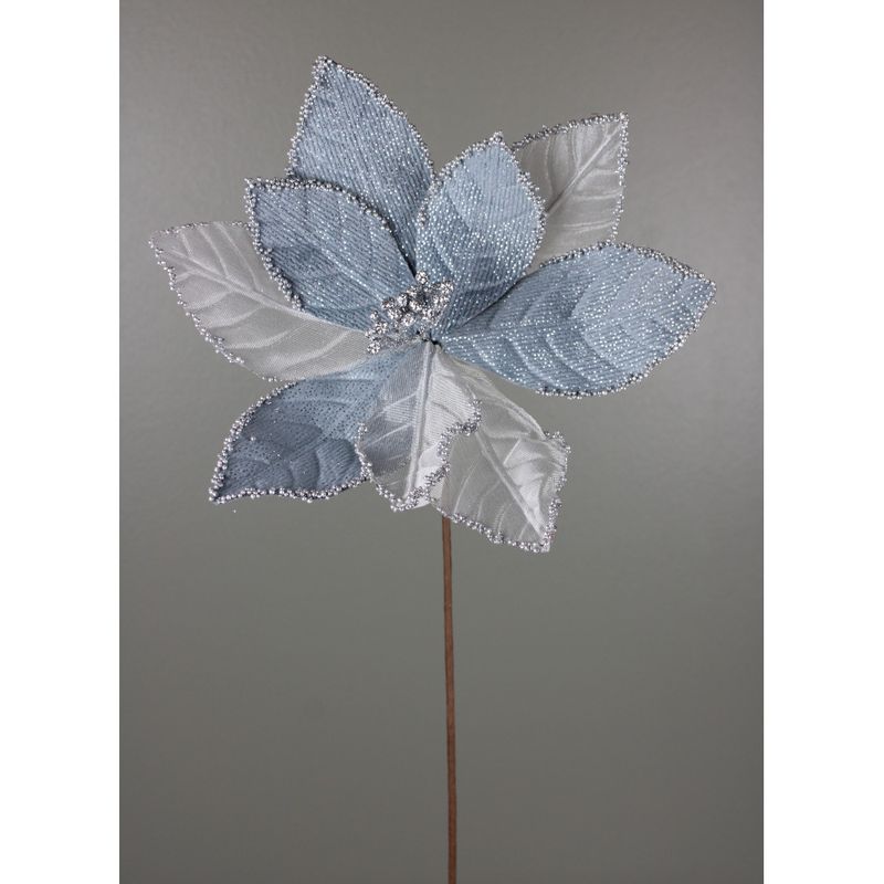 Poinsettia Stem - Blue