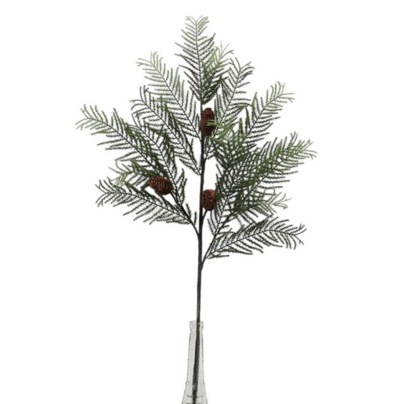 Pine W/Cone Spray - Green Nat