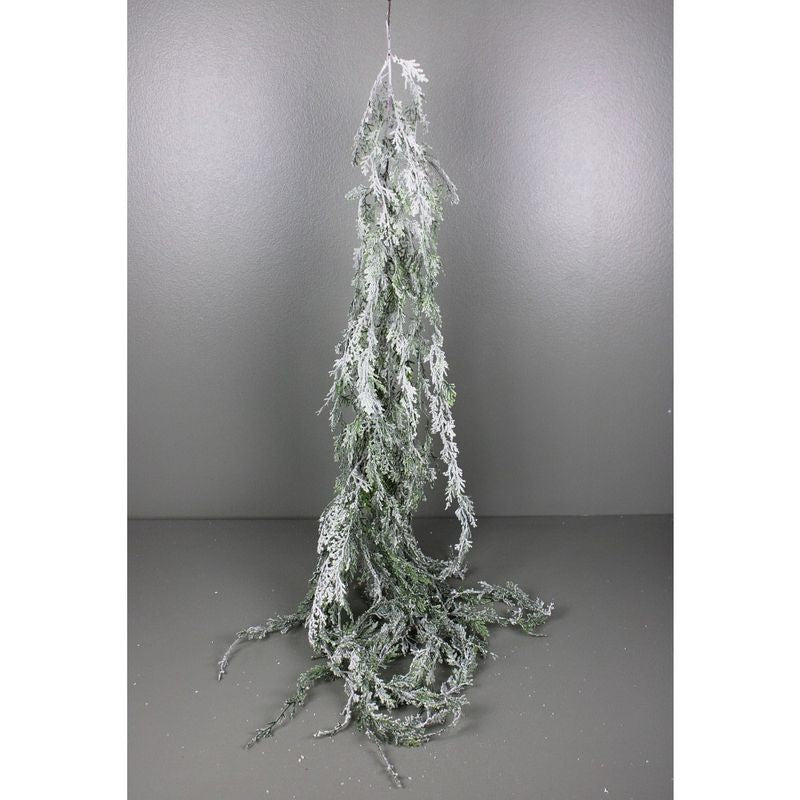 Snow Cedar Hanging - Green