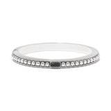 Pretty Tough Gem Hinged Bangle