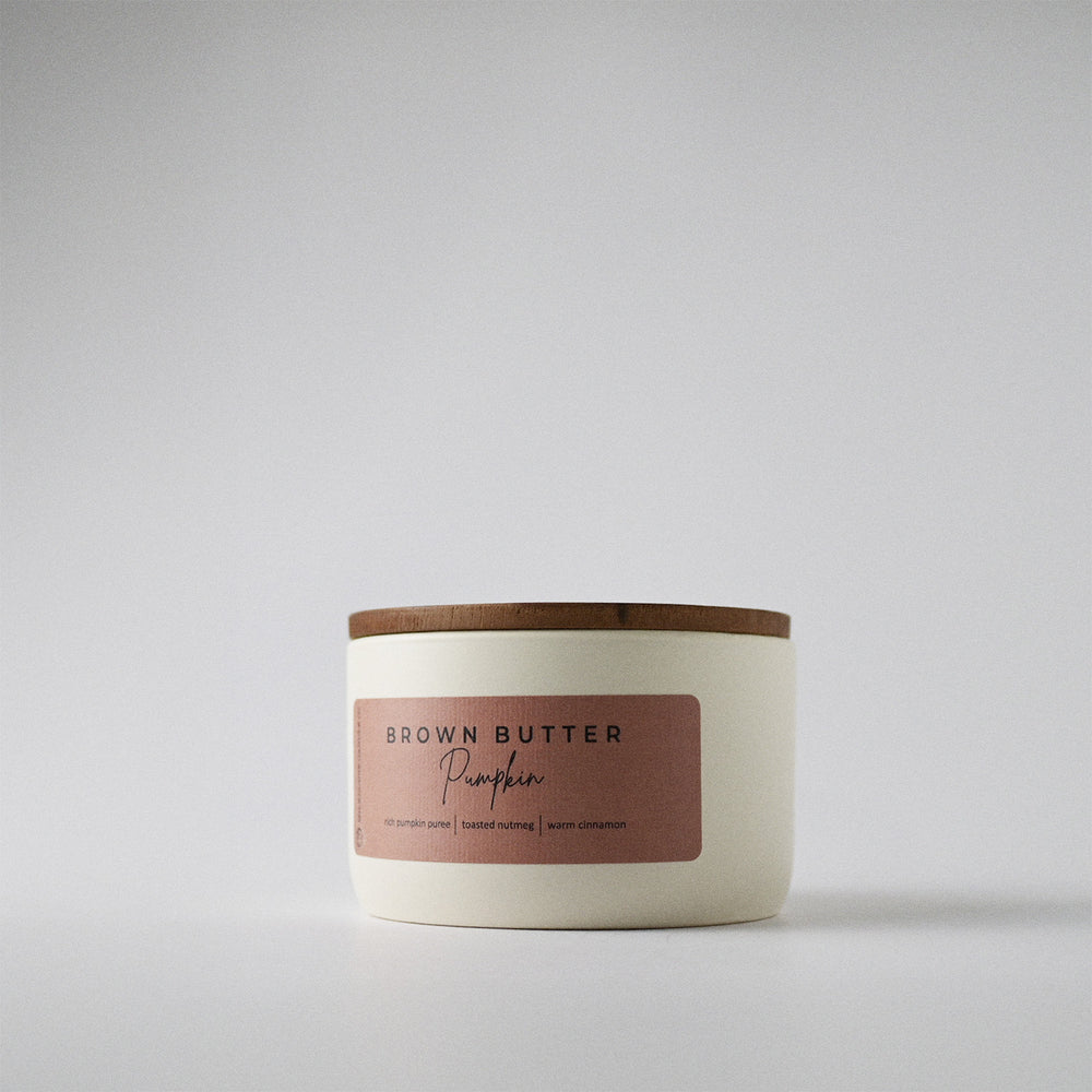Milkhouse Statement Candle - Brown Butter Pumpkin