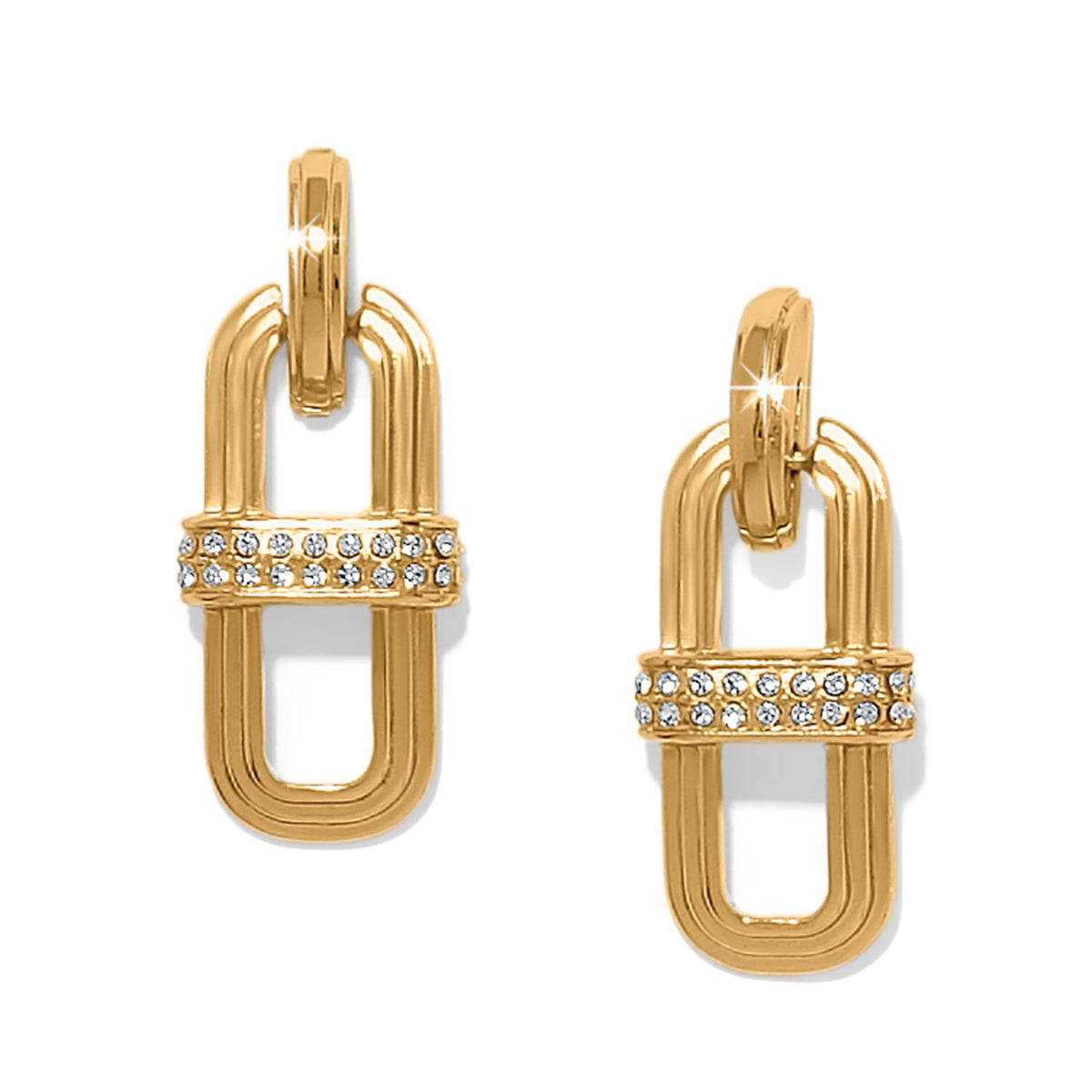Meridian Aurora Link Post Drop Earrings