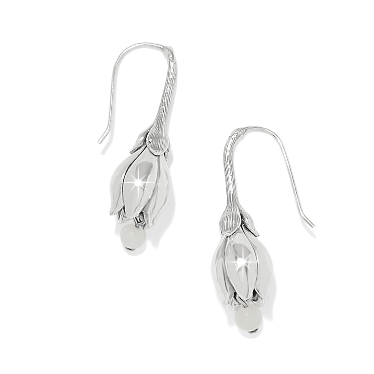La Tulipe Petal French Wire Earrings