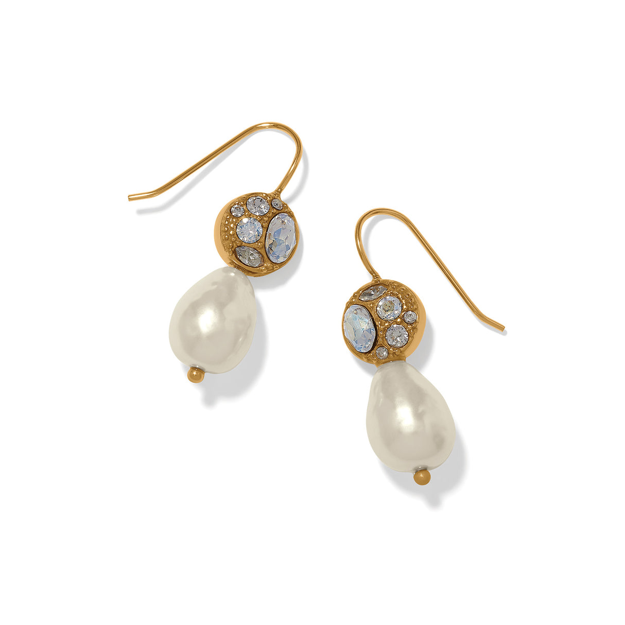 Trust Your Journey Petite Pearl French Wire Earrings