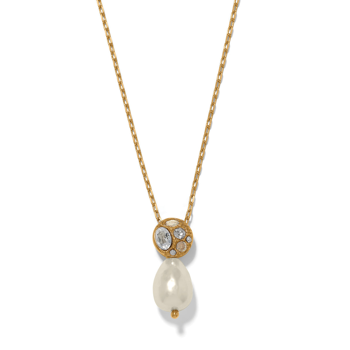 Trust Your Journey Petite Pearl Necklace