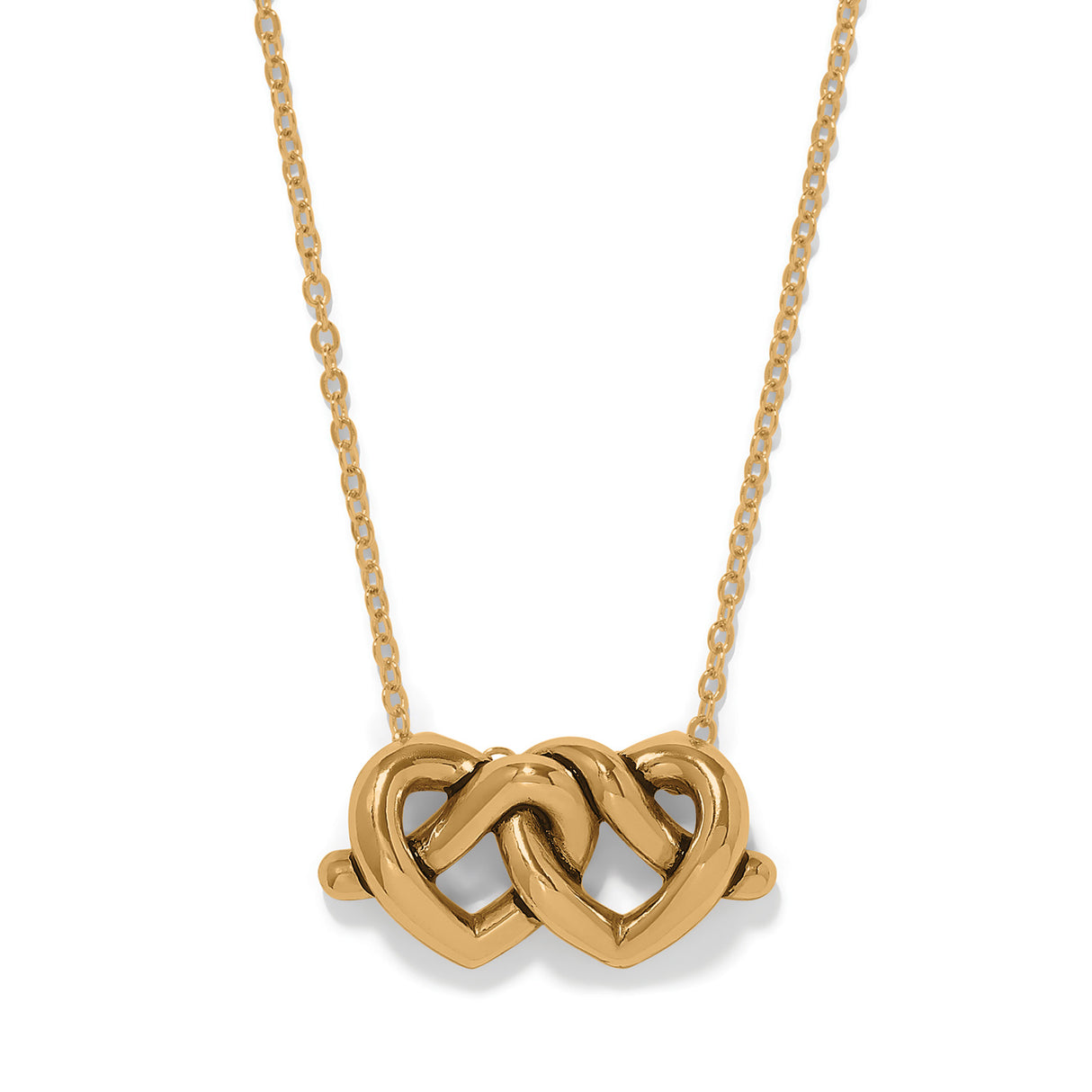 Interlok Linked Hearts Necklace