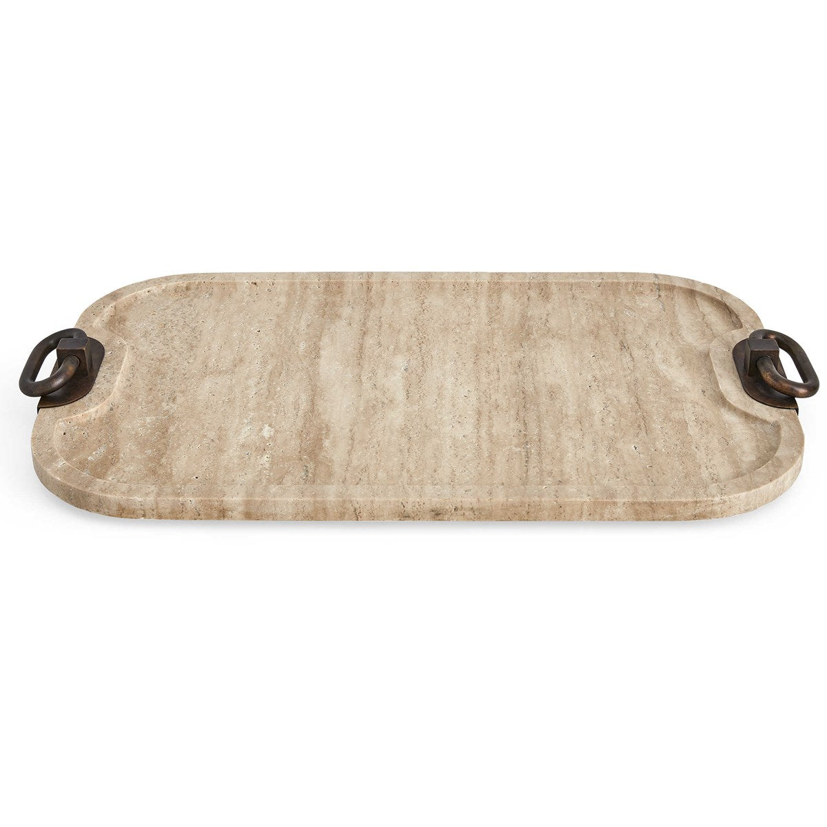 Hippodrome Tray - Travertine