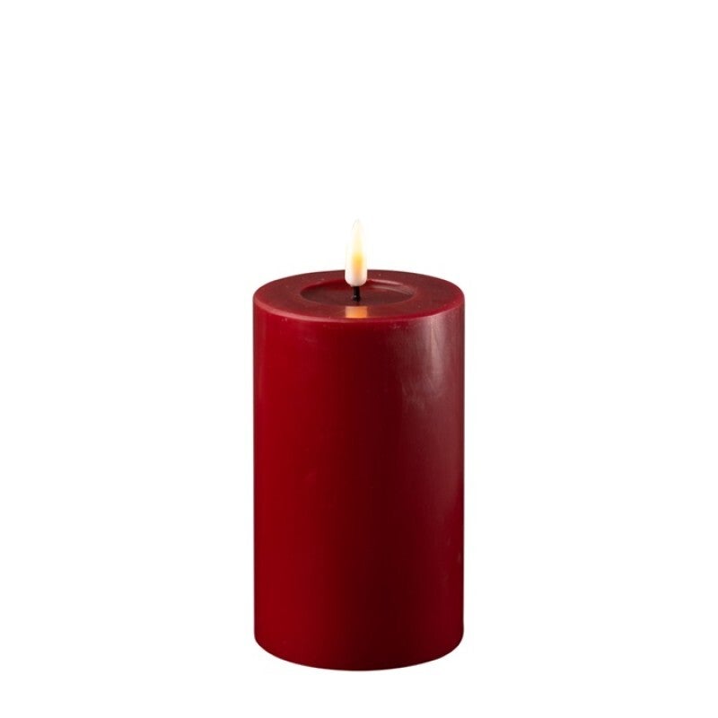 5" Bordeaux LED Candle