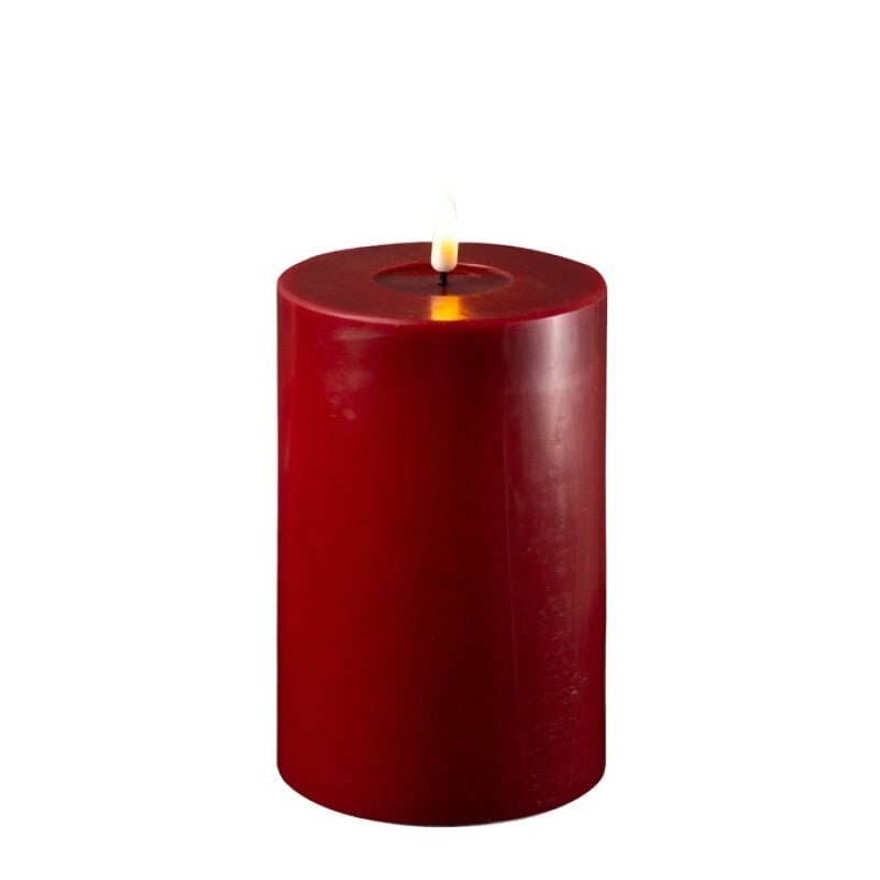 6" Bordeaux LED Candle