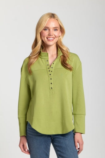 Henley W/Grommet Placket