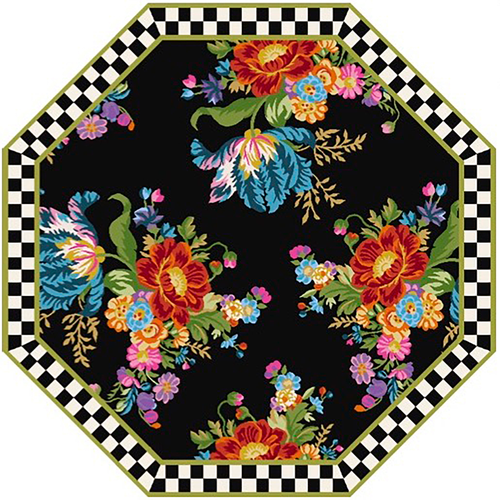 Flower Market 6' Octagon Rug