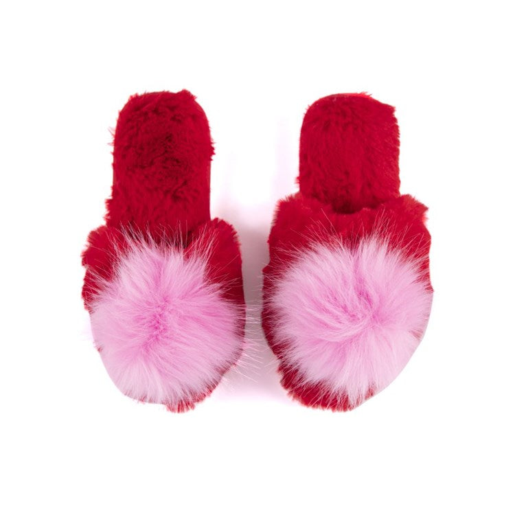 Amore Slippers - Red